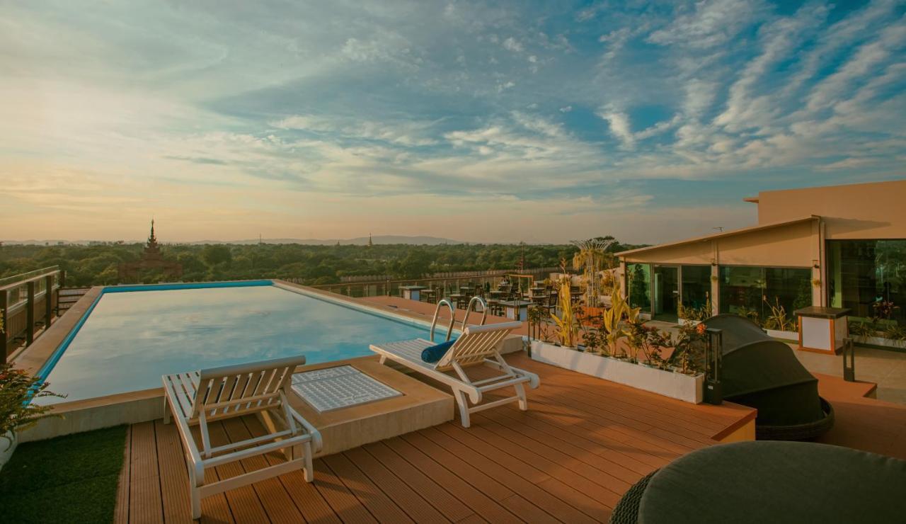 Sunset Palace View Suites Mandalaj Kültér fotó