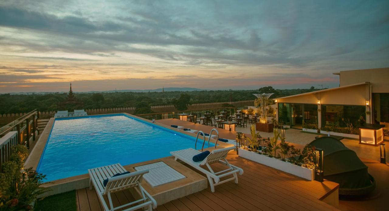 Sunset Palace View Suites Mandalaj Kültér fotó
